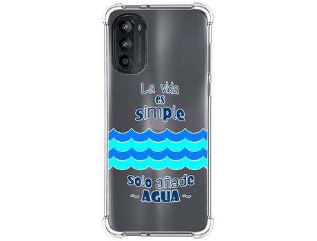 Funda Silicona Antigolpes para Motorola Moto G52 4G diseño Agua Dibujos