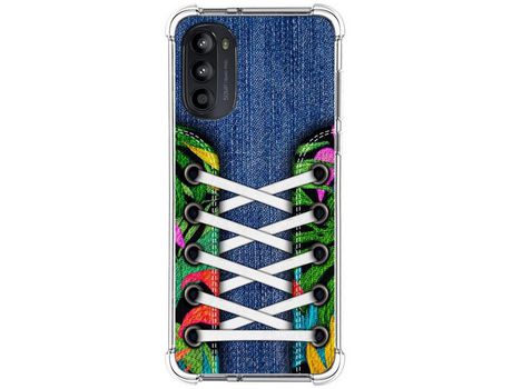 Funda Silicona Antigolpes para Motorola Moto G52 4G diseño Zapatillas 13 Dibujos