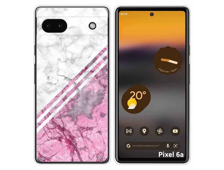 Funda Silicona para Google Pixel 6A diseño Mármol 03 Dibujos