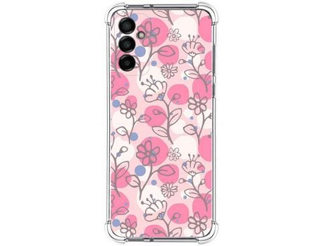 Funda Silicona Antigolpes para Samsung Galaxy M13 4G diseño Flores 07 Dibujos