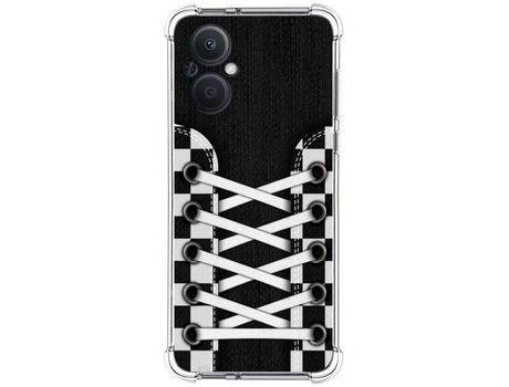 Funda Silicona Antigolpes para Oppo Reno 8 Lite 5G diseño Zapatillas 03 Dibujos