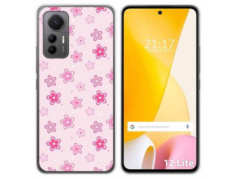 Funda Silicona para Xiaomi 12 Lite 5G diseño Flores Dibujos