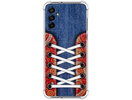Funda Silicona Antigolpes para Samsung Galaxy M13 4G diseño Zapatillas 11 Dibujos