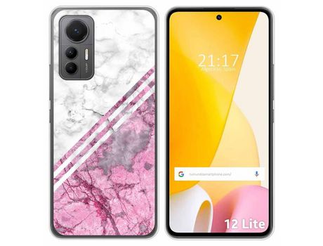Funda Silicona para Xiaomi 12 Lite 5G diseño Mármol 03 Dibujos
