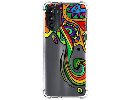 Funda Silicona Antigolpes para Motorola Moto G52 4G diseño Colores Dibujos