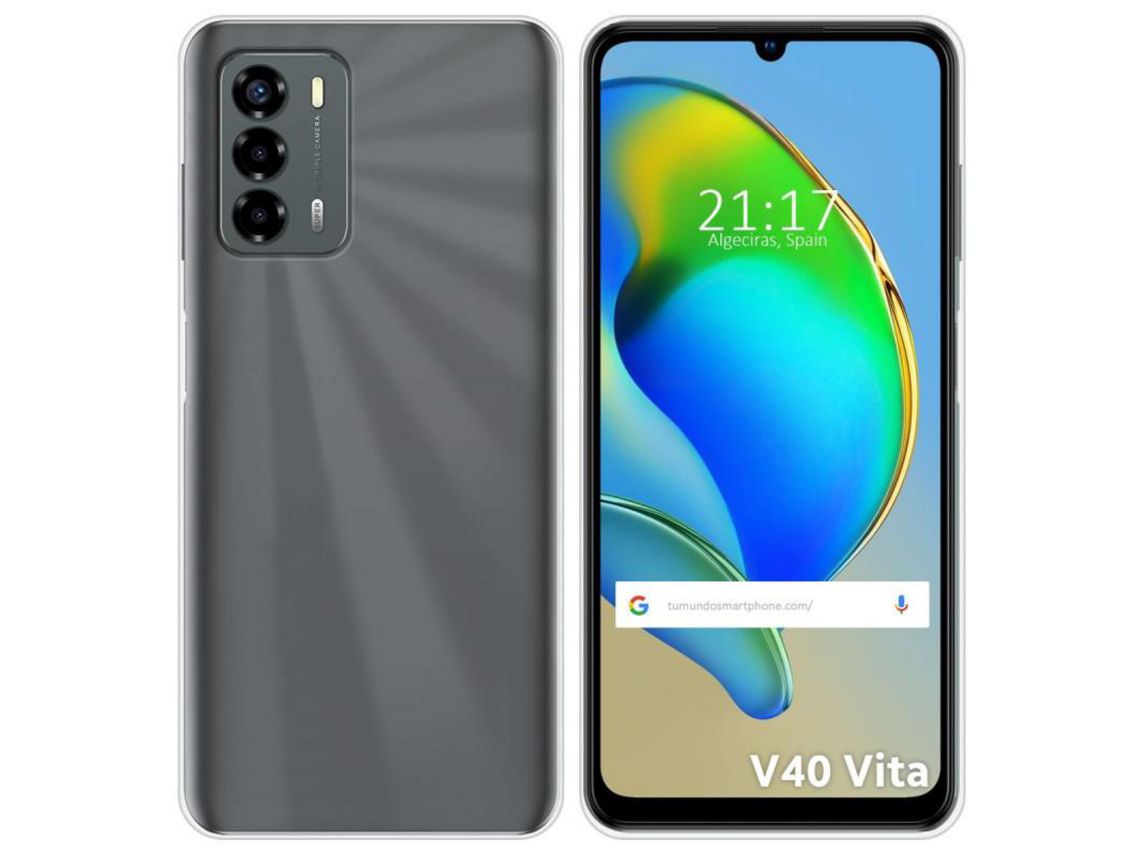 Funda Silicona Gel TPU Transparente para ZTE Blade V40 Vita