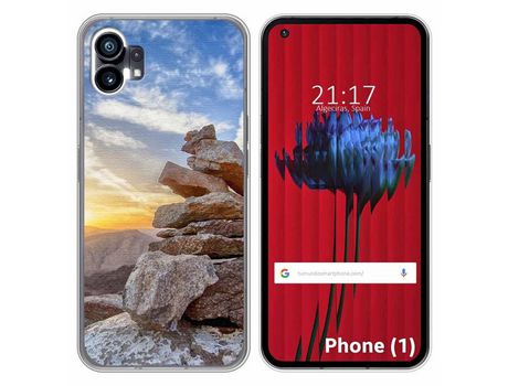 Funda Silicona para Nothing Phone 1 diseño Sunset Dibujos