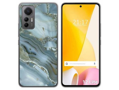 Funda Silicona para Xiaomi 12 Lite 5G diseño Mármol 09 Dibujos
