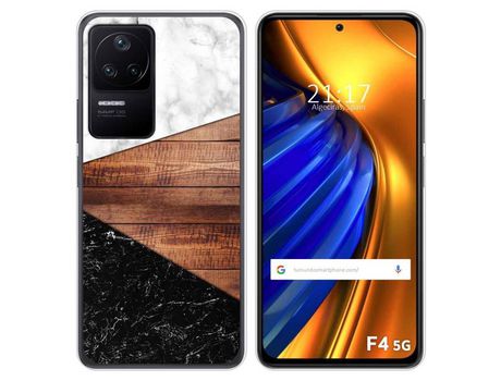 Funda Silicona para Xiaomi Poco F4 5G diseño Mármol 11 Dibujos