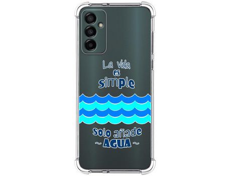 Funda Silicona Antigolpes para Samsung Galaxy M13 4G diseño Agua Dibujos