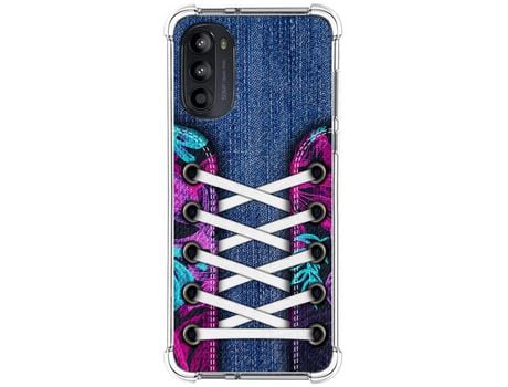 Funda Silicona Antigolpes para Motorola Moto G52 4G diseño Zapatillas 06 Dibujos