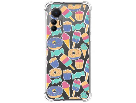 Funda Silicona Antigolpes para Xiaomi 12 Lite 5G diseño Dulces 02 Dibujos