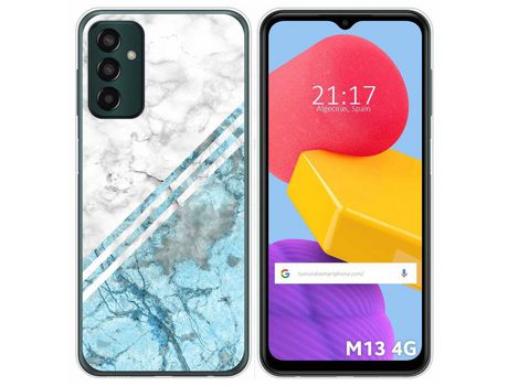 Funda Silicona para Samsung Galaxy M13 4G diseño Mármol 02 Dibujos
