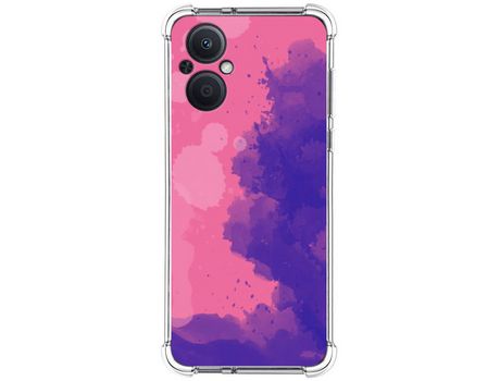 Funda Silicona Antigolpes para Oppo Reno 8 Lite 5G diseño Acuarela 07 Dibujos
