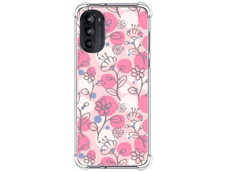 Funda Silicona Antigolpes para Motorola Moto G52 4G diseño Flores 07 Dibujos