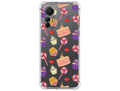 Funda Silicona Antigolpes para Xiaomi 12 Lite 5G diseño Dulces 01 Dibujos