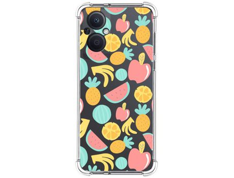 Funda Silicona Antigolpes para Oppo Reno 8 Lite 5G diseño Frutas 02 Dibujos