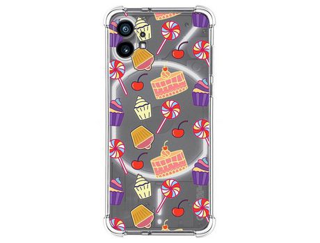 Funda Silicona Antigolpes para Nothing Phone 1 diseño Dulces 01 Dibujos