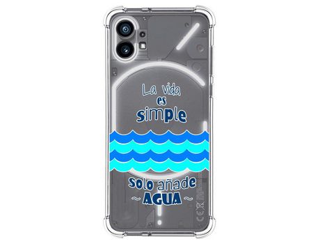 Funda Silicona Antigolpes para Nothing Phone 1 diseño Agua Dibujos