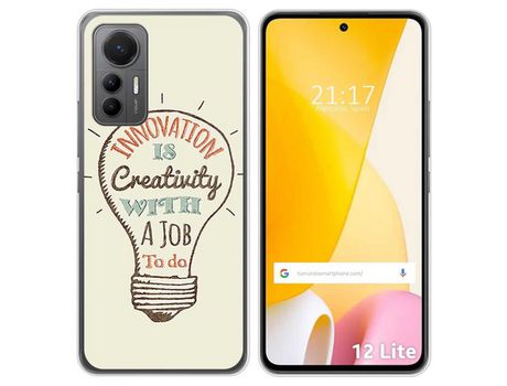 Funda Silicona para Xiaomi 12 Lite 5G diseño Creativity Dibujos