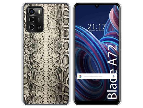 Funda Silicona para ZTE Blade A72 diseño Animal 01 Dibujos