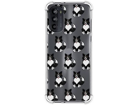 Funda Silicona Antigolpes para Motorola Moto G52 4G diseño Perros 07 Dibujos