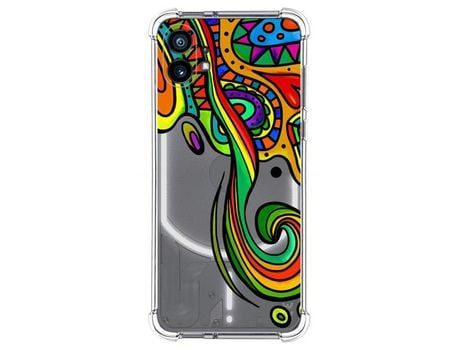 Funda Silicona Antigolpes para Nothing Phone 1 diseño Colores Dibujos