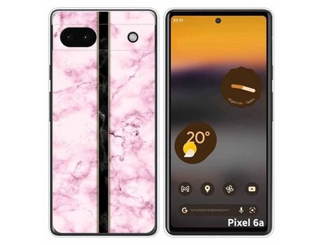 Funda Silicona para Google Pixel 6A diseño Mármol 04 Dibujos