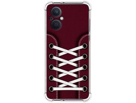Funda Silicona Antigolpes para Oppo Reno 8 Lite 5G diseño Zapatillas 17 Dibujos