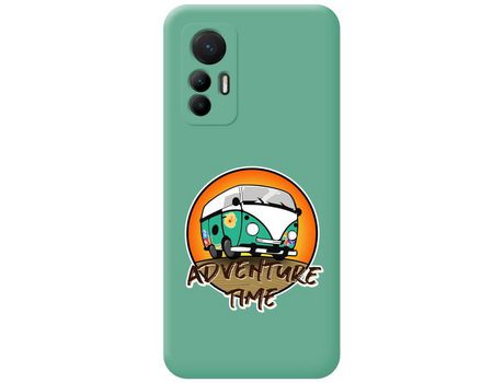 Funda Silicona Líquida Verde para Xiaomi 12 Lite 5G diseño Adventure Time Dibujos