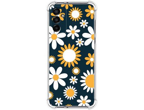 Funda Silicona Antigolpes para Samsung Galaxy M13 4G diseño Flores 08 Dibujos