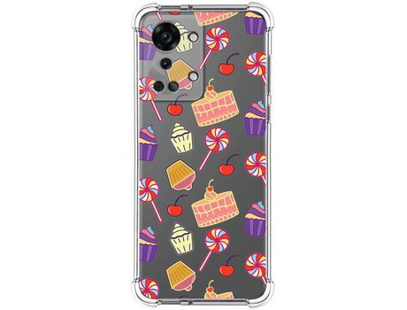 Funda Silicona Antigolpes para OnePlus Nord 2T 5G diseño Dulces 01 Dibujos