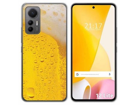 Funda Silicona para Xiaomi 12 Lite 5G diseño Cerveza Dibujos