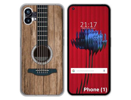 Funda Silicona para Nothing Phone 1 diseño Madera 11 Dibujos