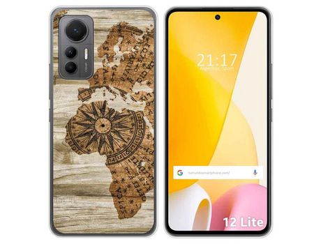 Funda Silicona para Xiaomi 12 Lite 5G diseño Madera 07 Dibujos
