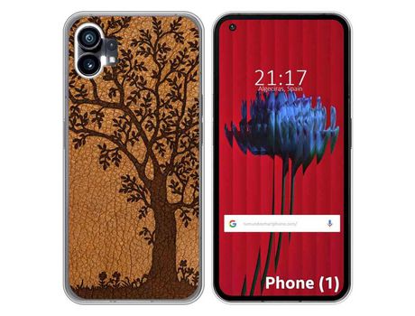 Funda Silicona para Nothing Phone 1 diseño Cuero 03 Dibujos