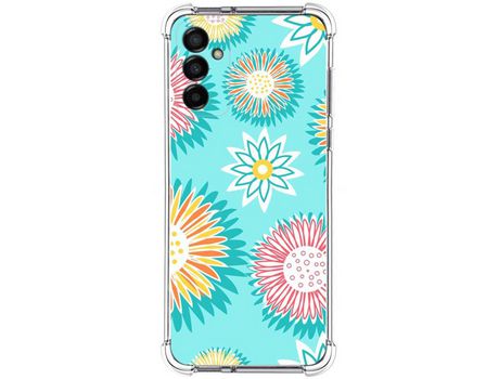 Funda Silicona Antigolpes para Samsung Galaxy M13 4G diseño Flores 05 Dibujos