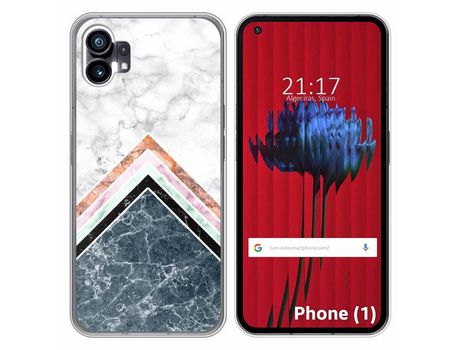 Funda Silicona para Nothing Phone 1 diseño Mármol 05 Dibujos