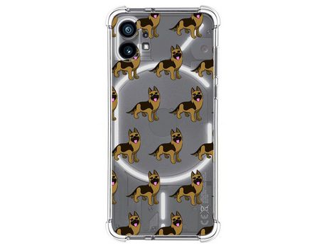 Funda Silicona Antigolpes para Nothing Phone 1 diseño Perros 09 Dibujos