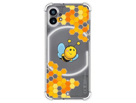 Funda Silicona Antigolpes para Nothing Phone 1 diseño Abeja Dibujos