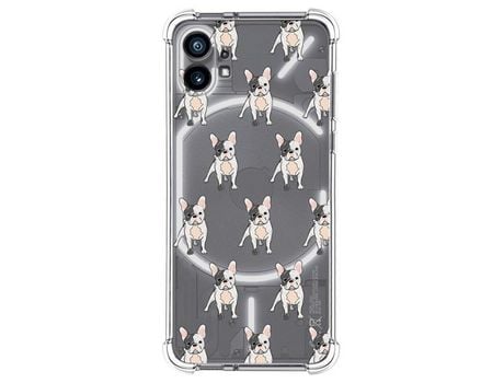 Funda Silicona Antigolpes para Nothing Phone 1 diseño Perros 12 Dibujos