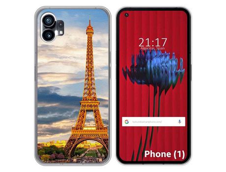 Funda Silicona para Nothing Phone 1 diseño Paris Dibujos