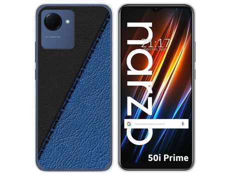 Funda Silicona para Realme Narzo 50i Prime diseño Cuero 02 Dibujos