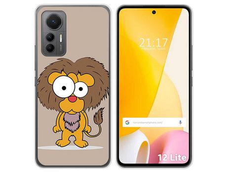 Funda Silicona para Xiaomi 12 Lite 5G diseño Leon Dibujos