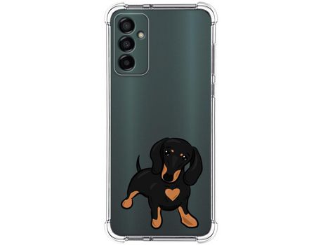 Funda Silicona Antigolpes para Samsung Galaxy M13 4G diseño Perros 04 Dibujos