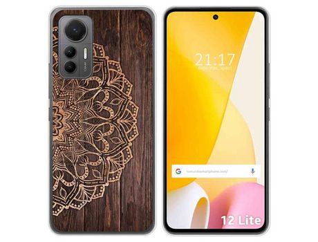 Funda Silicona para Xiaomi 12 Lite 5G diseño Madera 06 Dibujos