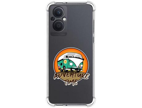 Funda Silicona Antigolpes para Oppo Reno 8 Lite 5G diseño Adventure Time Dibujos