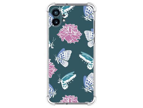 Funda Silicona Antigolpes para Nothing Phone 1 diseño Flores 10 Dibujos