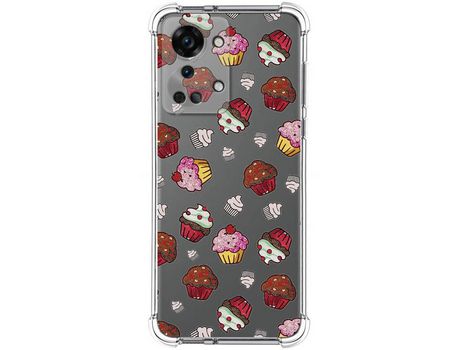 Funda Silicona Antigolpes para OnePlus Nord 2T 5G diseño Muffins Dibujos
