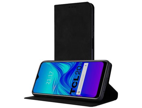 Funda Polipiel con Tarjetero para TCL 20Y Color Negra